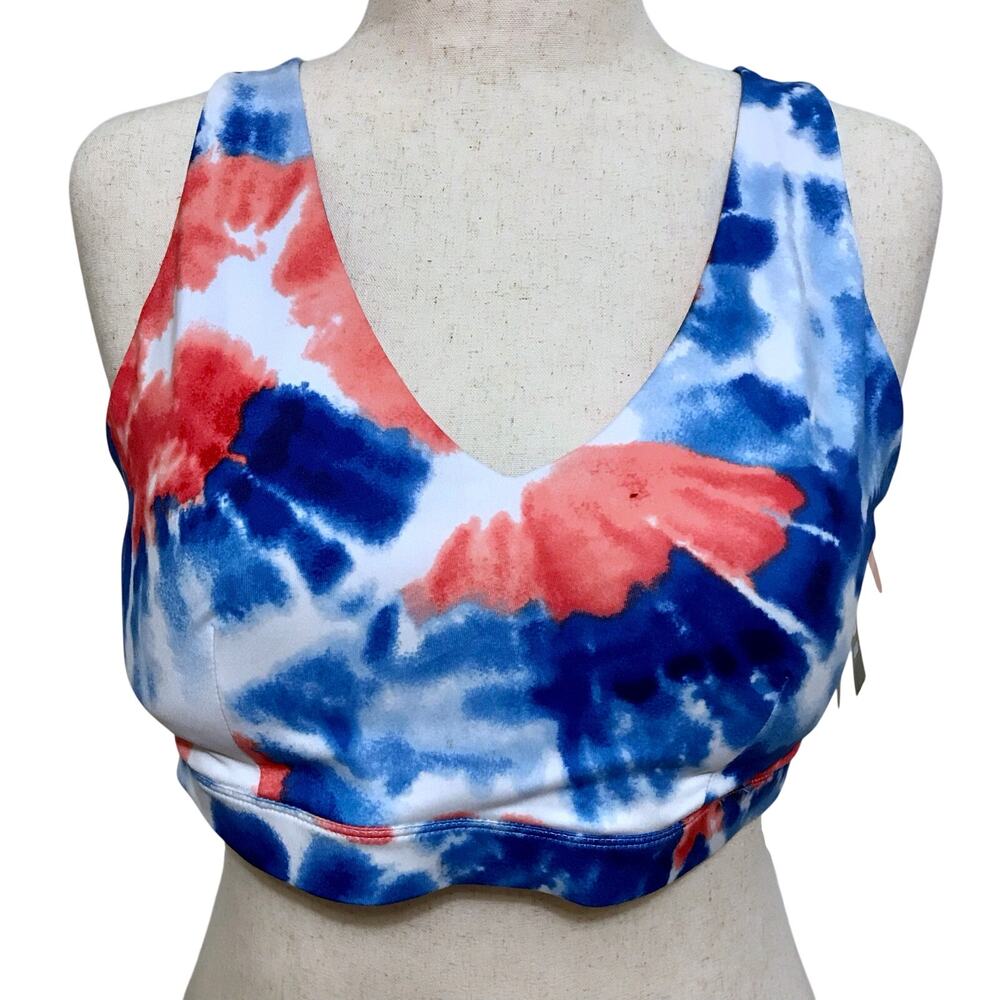 Ideology NWT Tye Dye Sports Bra Women XL